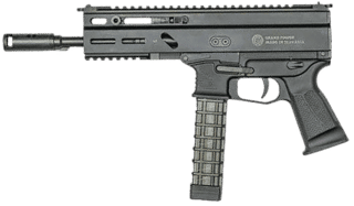 Global Ordnance STRIBOG SP9A3 9mm Luger Semi-Auto Rifle - Black - 16" - 30 Round